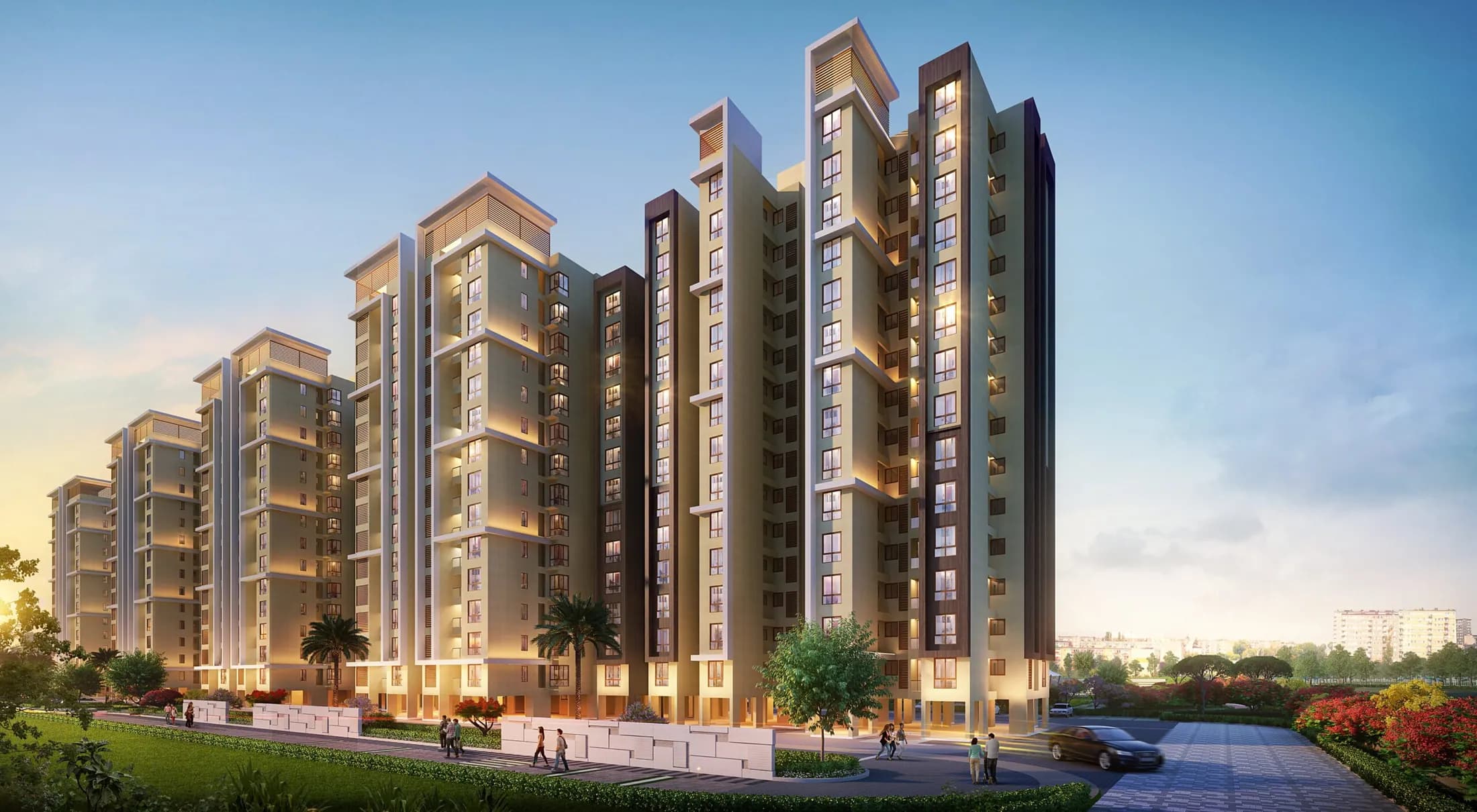 Mahaveer Ranches towers, from mahaveergroup.in