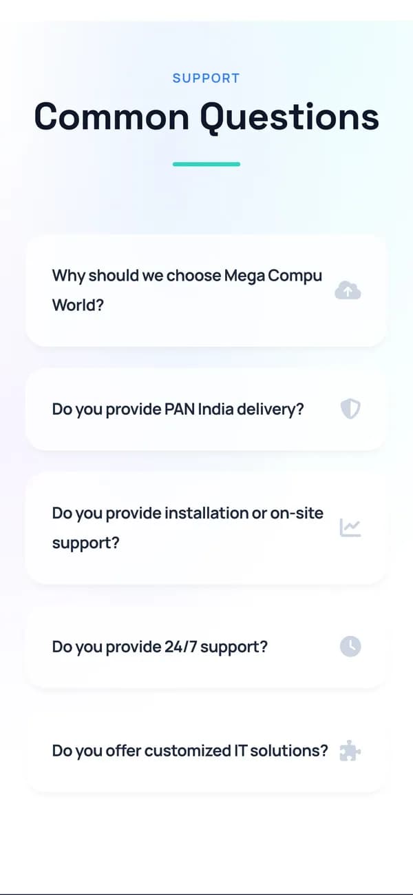 Mega Compu on mobile — Common questions