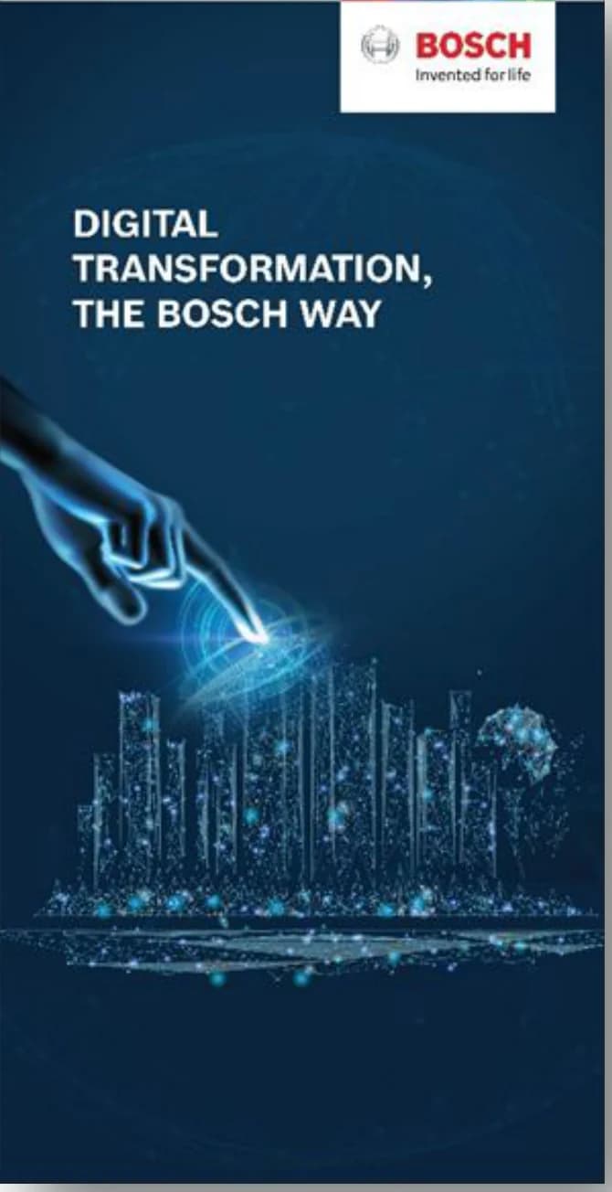 Beyond Mobility poster: Digital transformation, the Bosch way