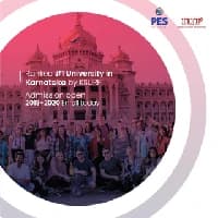 Carousel: “Ranked #1 University in Karnataka by KSURF” — admissions open 2019–2020