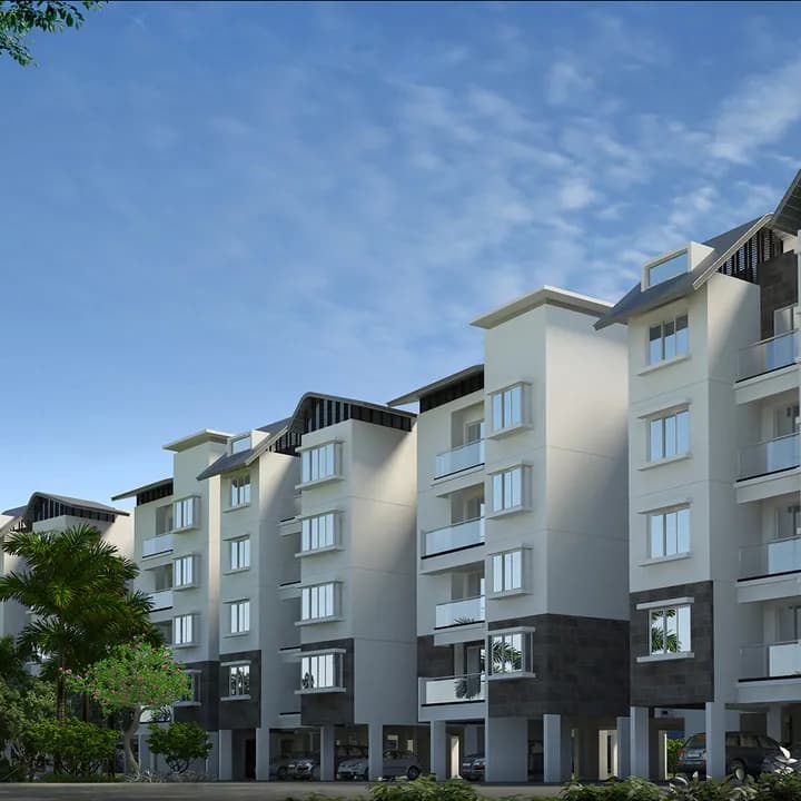 Mahaveer Laurel, a completed project