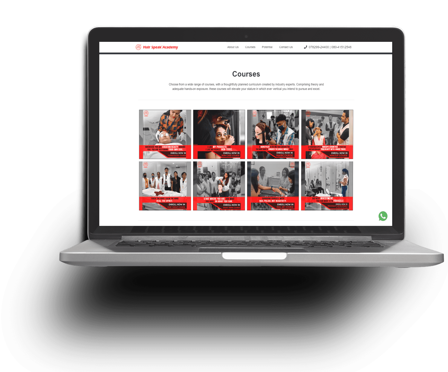Hairspeak UI Screen 2