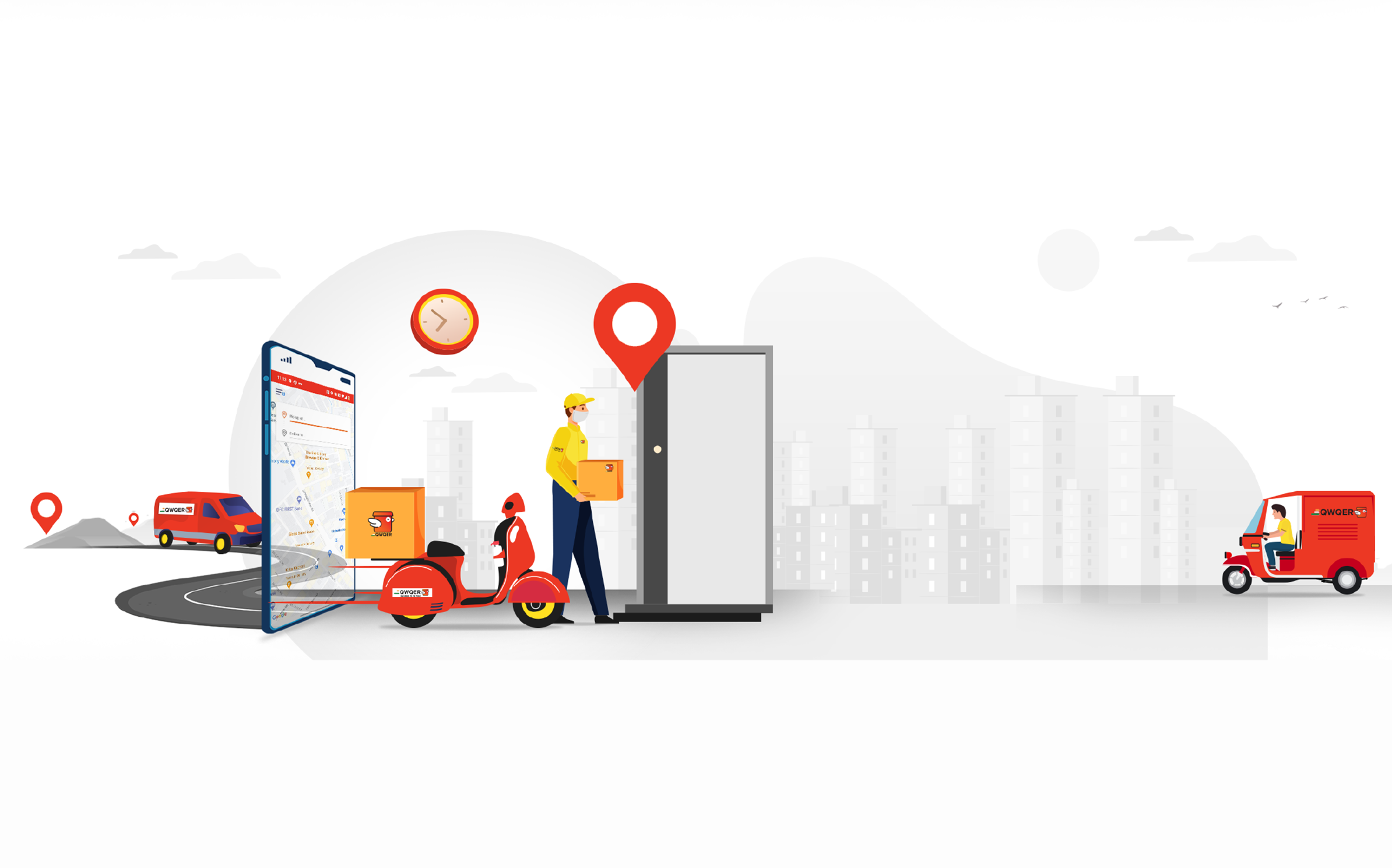 Qwqer Delivery Platform